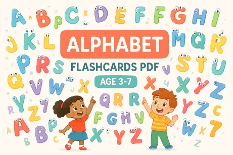 Alphabet flashcards